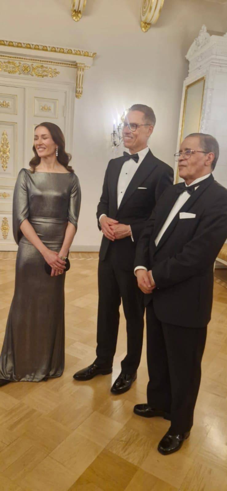 H.E. Mr. Bourouba Mohamed, Ambassador of the People's Democratic Republic of Algeria to the Republic of Finland, attended the Annual Dinner for the Diplomatic Corps