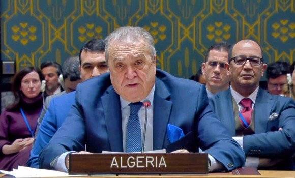 Statement by Ambassador Ammar Benjama, Permanent Representative of Algeria to the United Nations, before the Security Council following the vote on the resolution concerning the question of Western Sahara.