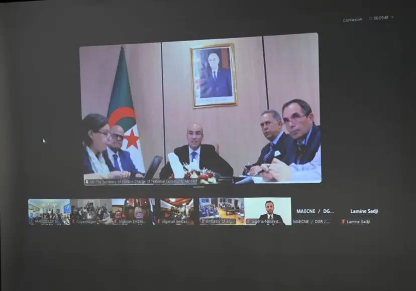 Mr. Chaib conducted a virtual meeting with a group of national experts residing in Scandinavian countries.